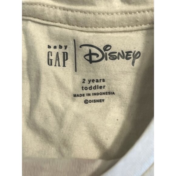 Baby GAP Disney Minnie Mouse Graphic Tee Toddler Girls Size 2T Glitter Excellent - Picture 3 of 4